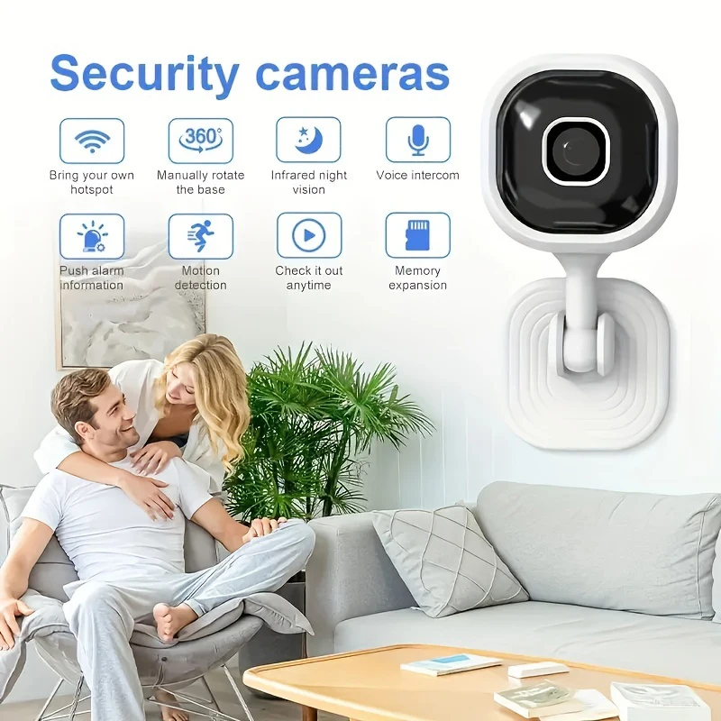 A3 5MP obserwacja IP kamera WiFi Mini domowa inteligentna dwukierunkowa kamera domofonowa Audio wideo nocna Monitor bezpieczeństwa wifi