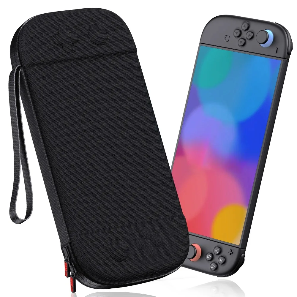 Portable Game Console Storage Bag  For Nintendo Switch 2 Shockproof Dropproof Nylon Storage Shell Outdoor Travel Carrying Case
