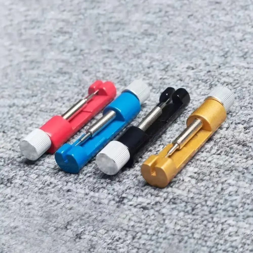 

Metal Construction Watch Repair Tool Professional Grade Easy To Use Link Pin Tool Stainless Steel Adjustable Design