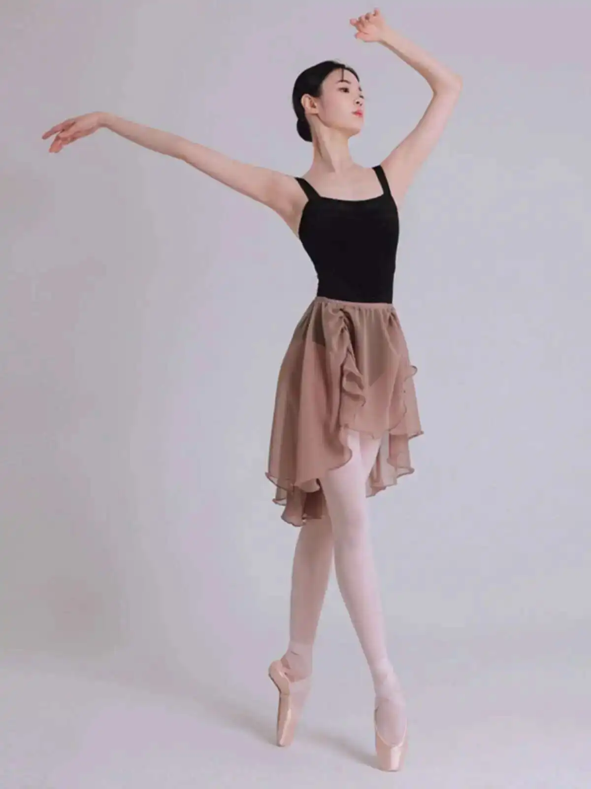 발레 의상, 성인 꽃잎 스커트, 새로운 댄스 거즈 스커트, 댄스 아트 시험 바디 의류, 기본 트레이닝 의류, 연습 스커트,