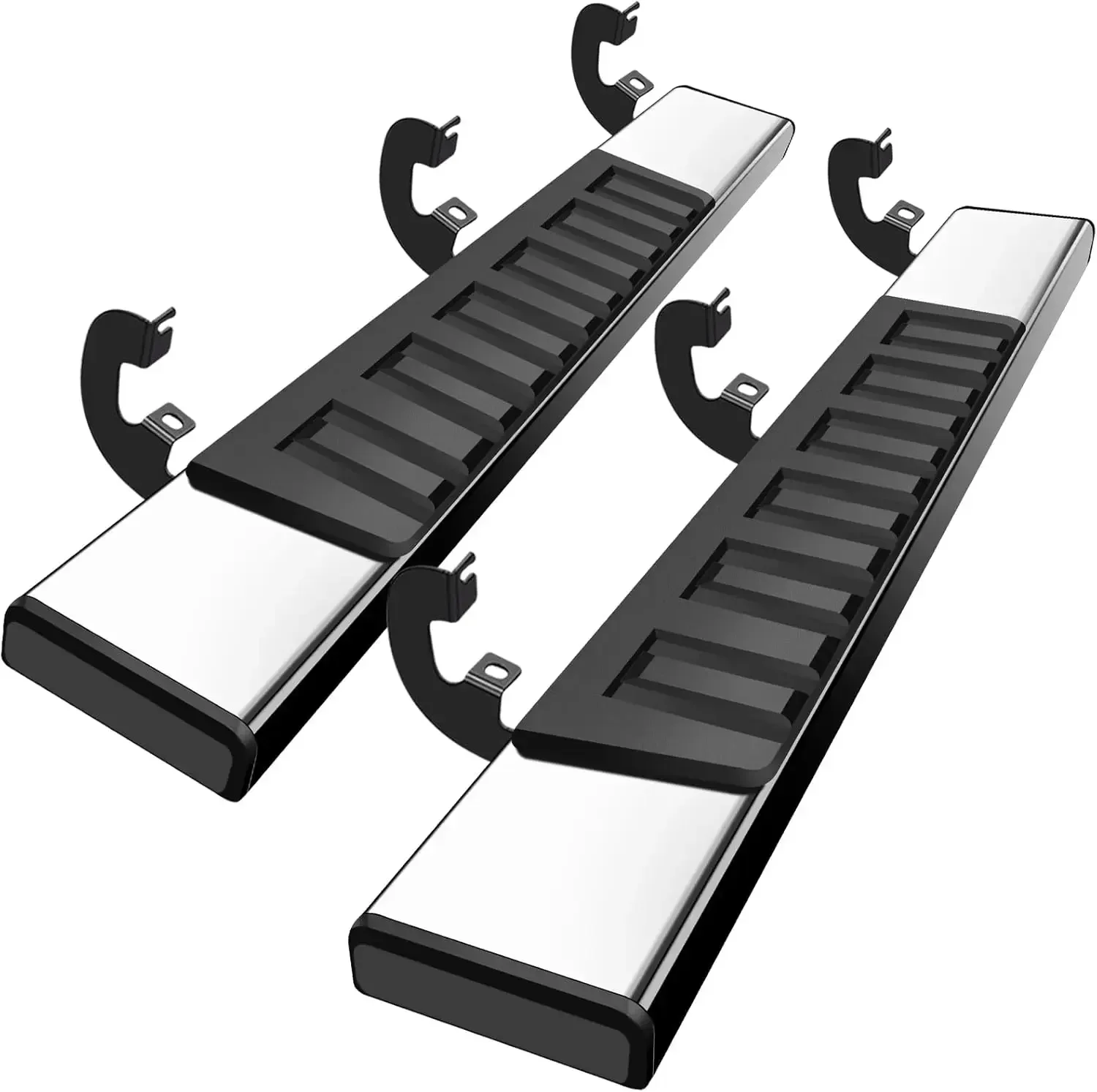 

Bestseller6 Inch Side Steps Running Boards; Compatible with 2019-2025 Chevy Silverado/Gmc Sierra 1500, 2500, 3500 Regular