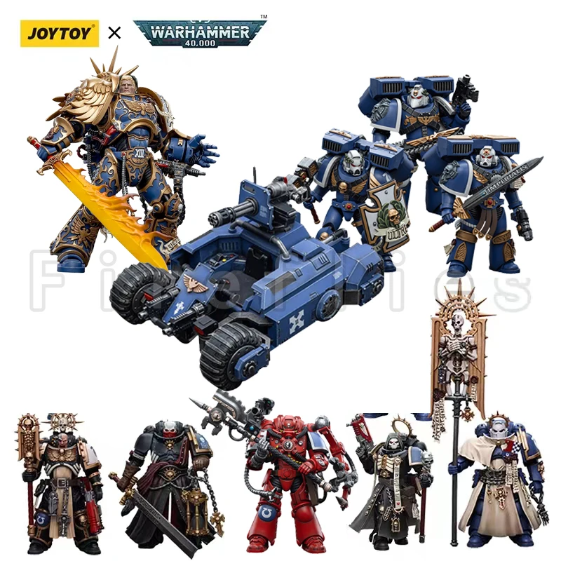 

1/18 JOYTOY Action Figure 40K The Horus Heresy Ultra Figures And Mechas Lieutenant Titus Anime Model Toy