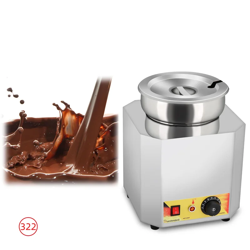 

5л коммерческий горячий горшок портативный электрический подогреватель еды для общественного питания джем суп соус Bain Marie машина для соблазнения горячего шоколада