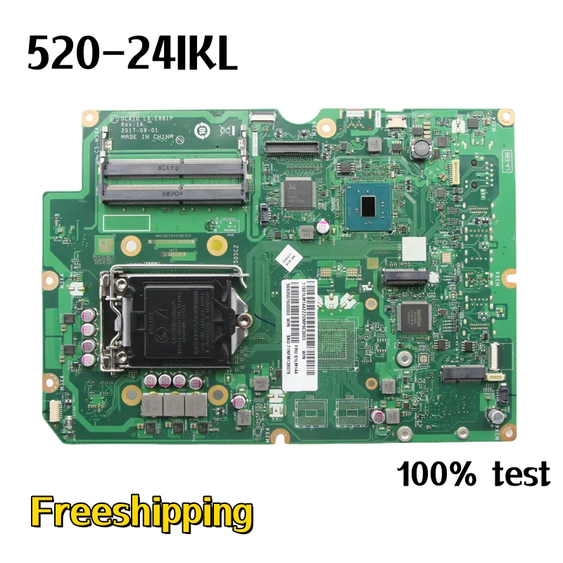 

DCA10 LA-E881P For Lenovo 520-24IKL AIO Motherboard 01LM144 DDR4 B250 Mainboard 100% Tested Fully Work