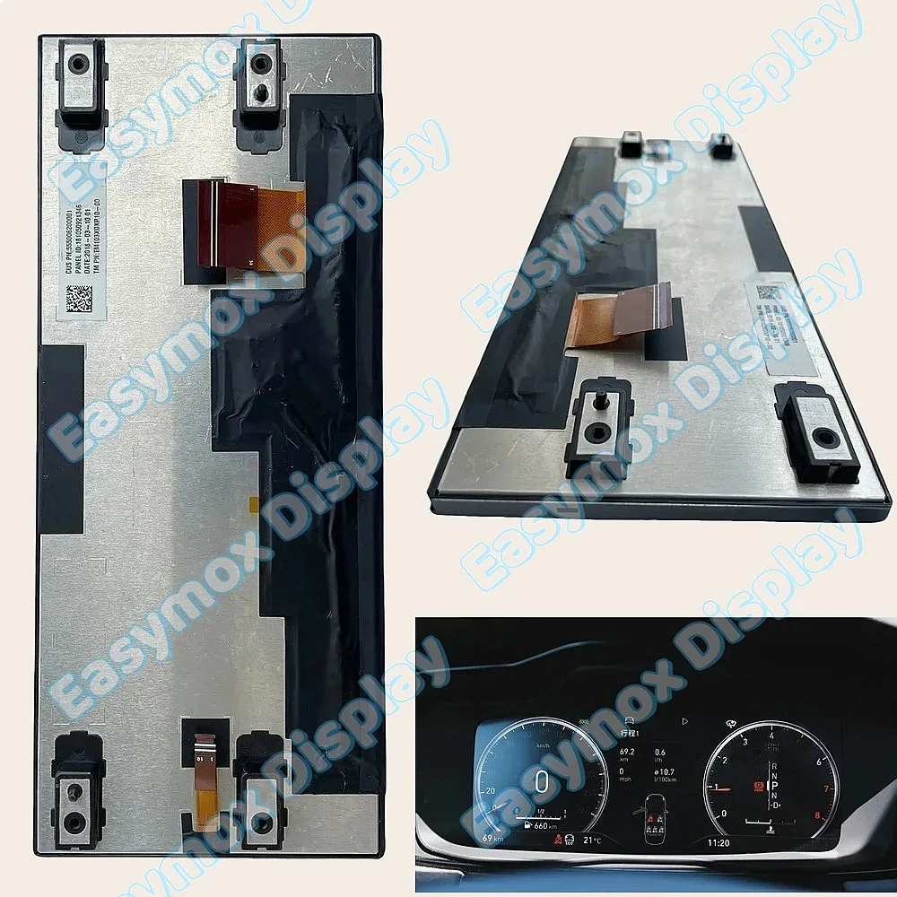 TM103XDKP10-00 10.3 Inch LCD Display Dashboard for Lynk Co 03 2019 Speedometer Instrument Cluster Screen Replacement
