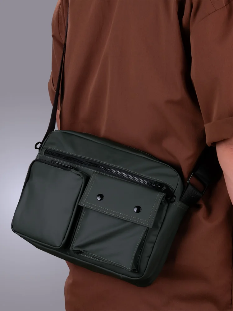 

Men's Large Capaci Ox Cloth Crossbody Bag Waterproof Outdoor Sports oulder Bag Casual Sle Single Layer Canvas