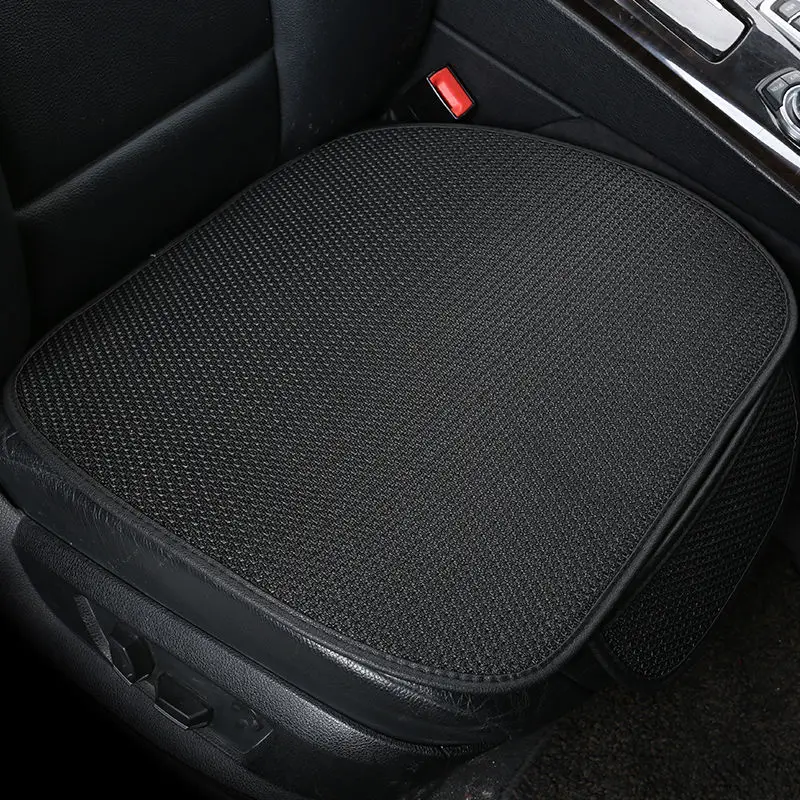 Summer Car Seat Cover Breathable Ice Silk Four Seasons Car Seat Cushion Protector Pad Front Pad Fit for Most Cars