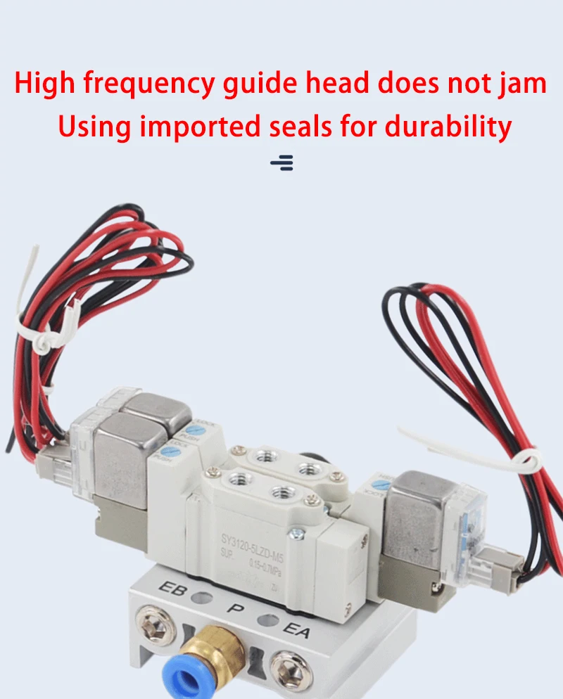 Detalhe 2 de Válvula solenoide AFR Brand Pneumática