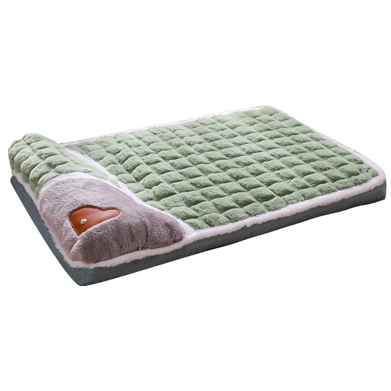 

Thickened plush cushion, available in all seasons, cat litter, kennel sleeping mat