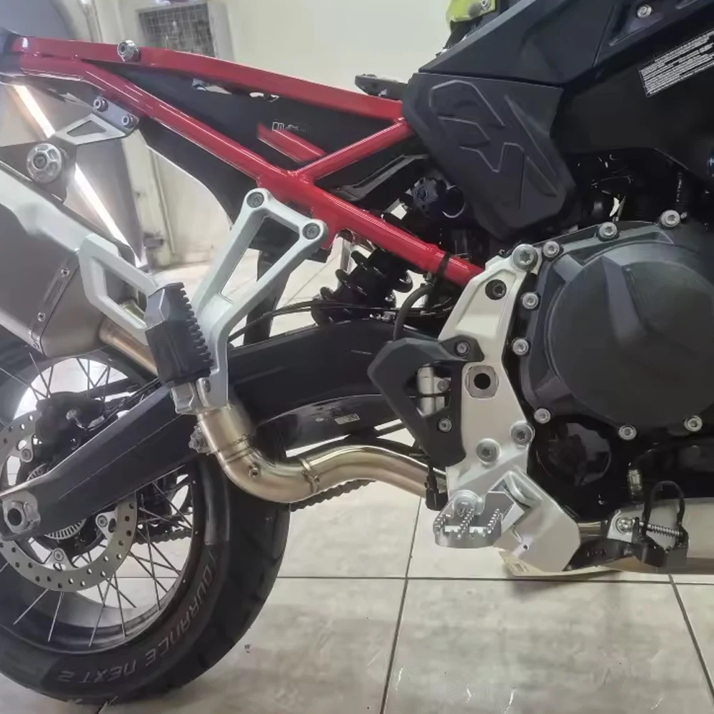 

for BMW F750/850GS modified escape middle section enhanced motorcycle exhaust pipe