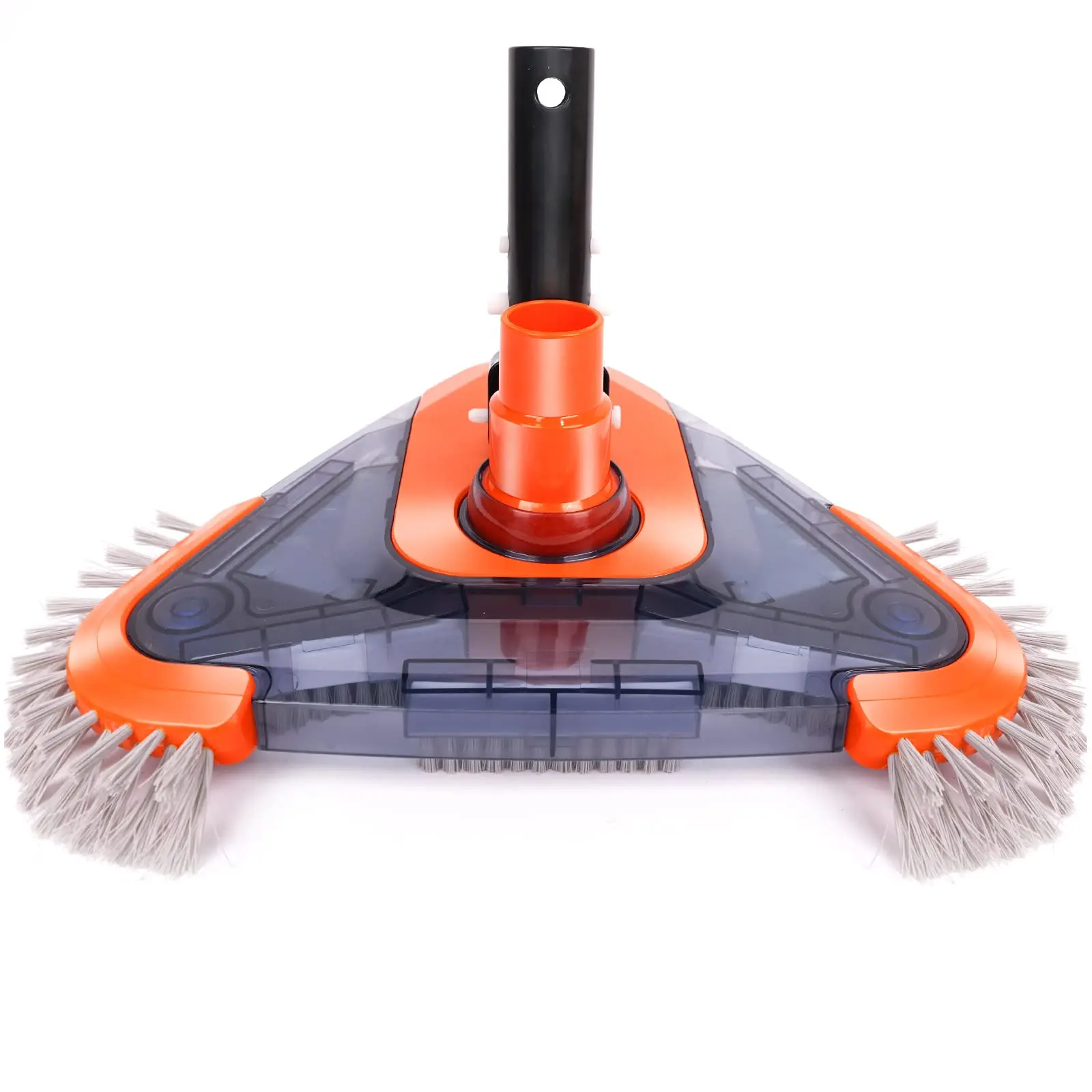 

Pool Accessories Pool Vacuum Head with Rotatable Hose and Side Brush for Cleaning Outdoor Swimming Pools