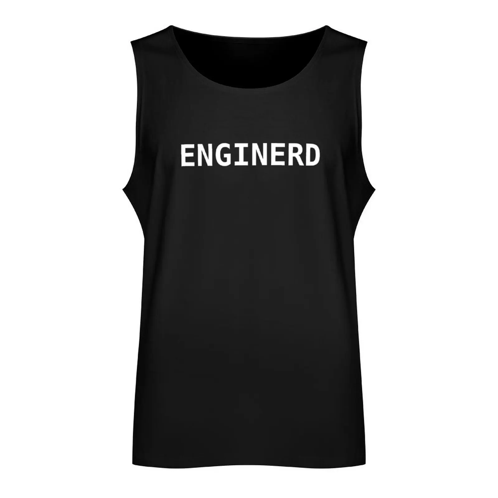 Enginerd Engineer Nerd Tank Top Men's fitness t-shirt mens clothing gym top Gym clothes