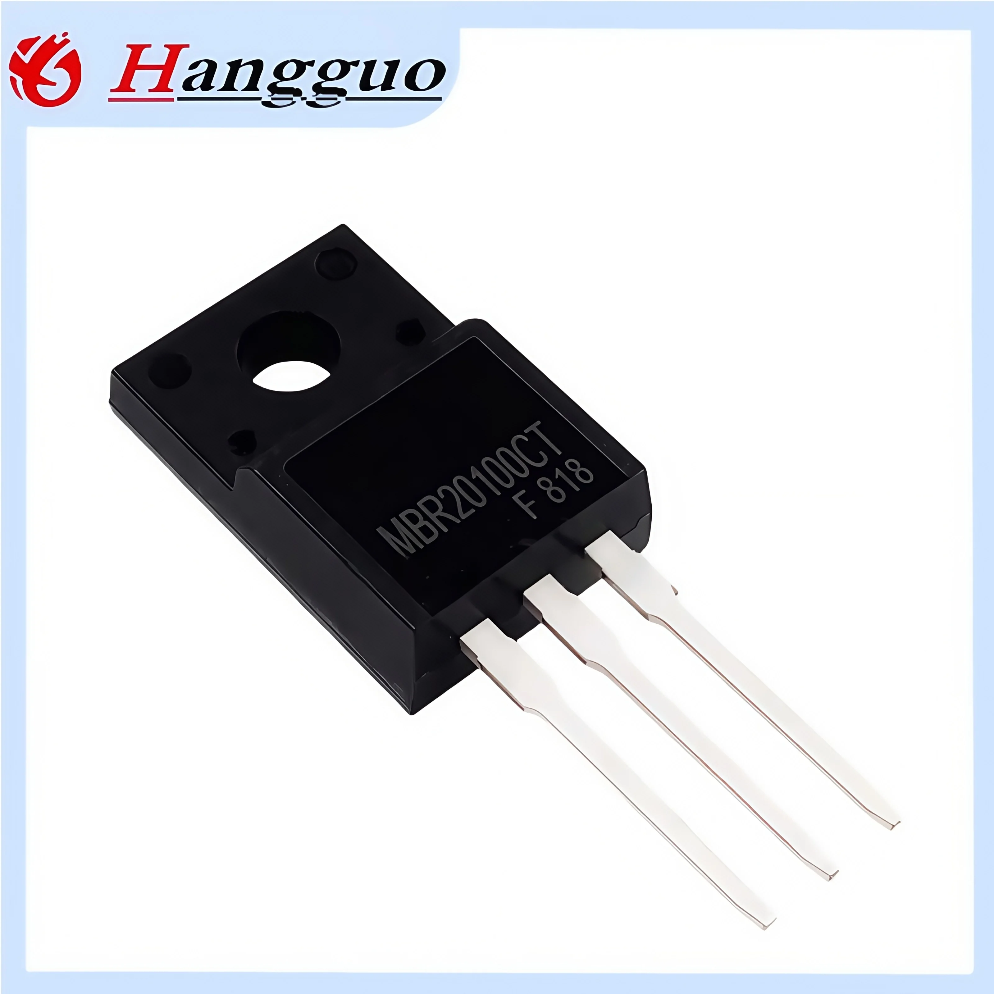 10PCS/Lot MBRF20100CT TO-220 MBR20100CT 20100CT SCHOTTKY DIODE  Best quality