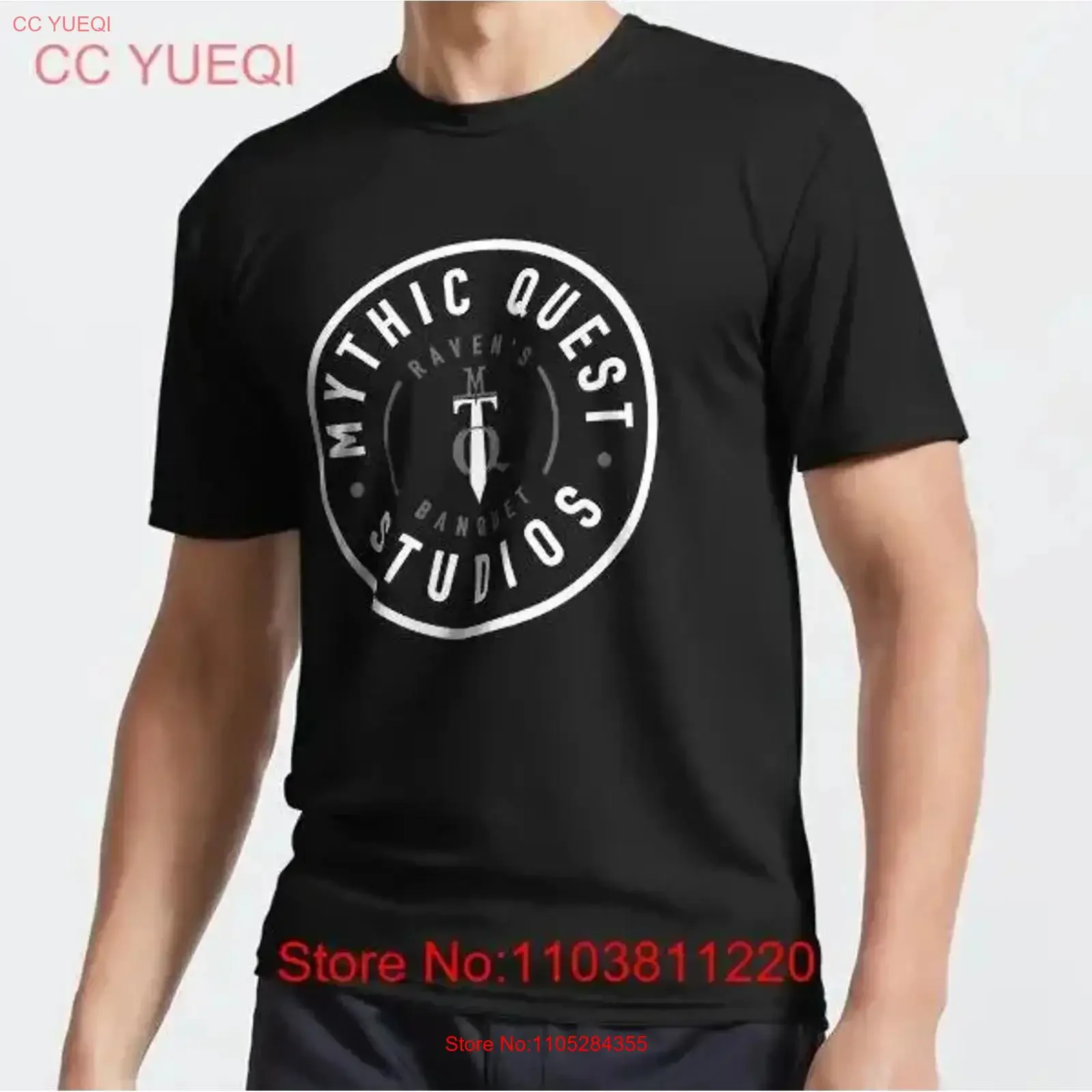 MOST POPULAR Mythic Quest studios Active Design Idea T Shirt Made in USA vintage Washed Slightly designer clothes Casual