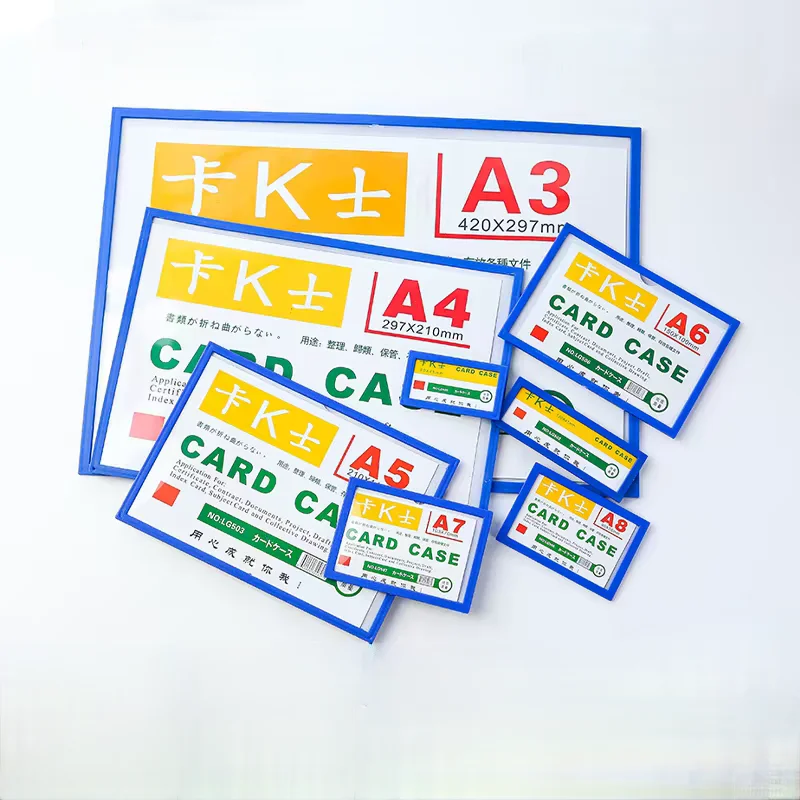 10 Pieces 80x45mm Magnetic Plastic Sign Holder Frame Table Shelf Price Label Sticker Magnet Warehouse Shelf Date Card Holder
