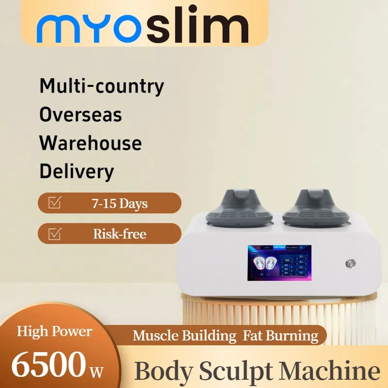 

Mini Nova RF EMS Body Weight Loss Sculpting Machine Myoslim Electric Fat Burning Slimming Muscle Stimulator 15T 6500W NEO Device