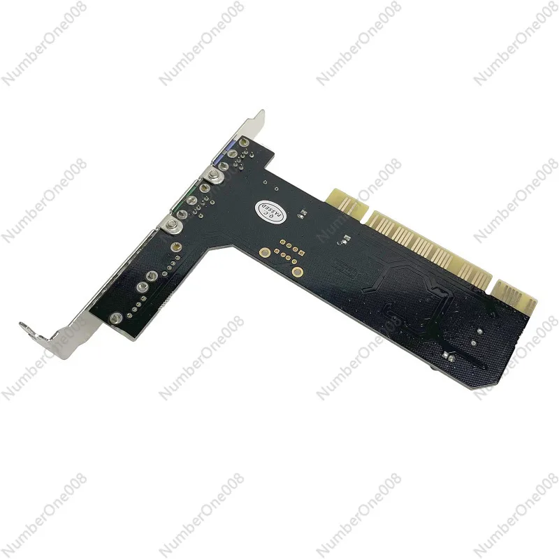 Kartu Adaptor Mouse Keyboard PCI 32bit ke 2x + 2x Port USB 2.0 untuk PC