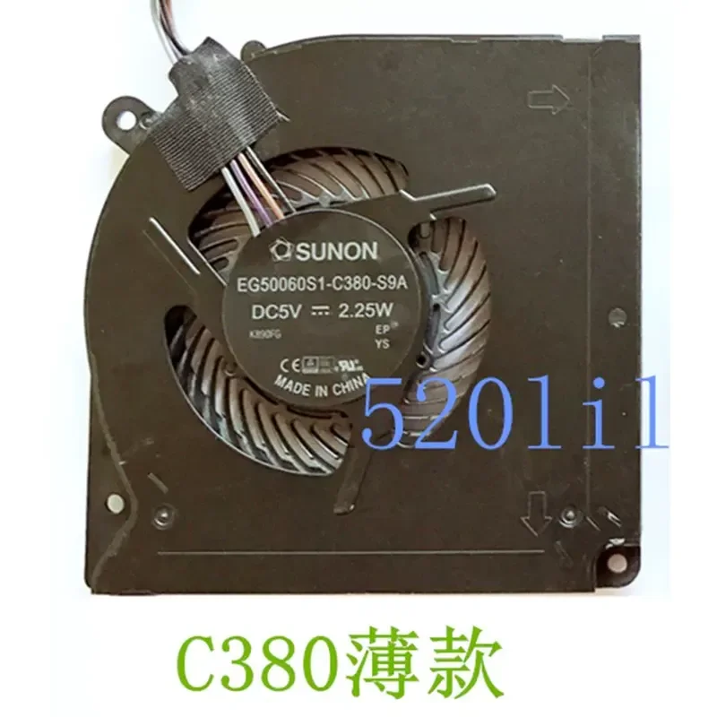 for Deep Sea Ghost Z2-G I7 1660TI E-sports Edition for Mechanical Revolution z2G Cooling CPU Fan