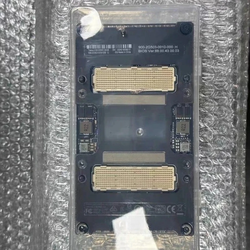 V100 16G 32G graphics card deep learning AI computing GPU accelerated card, B model is radiator