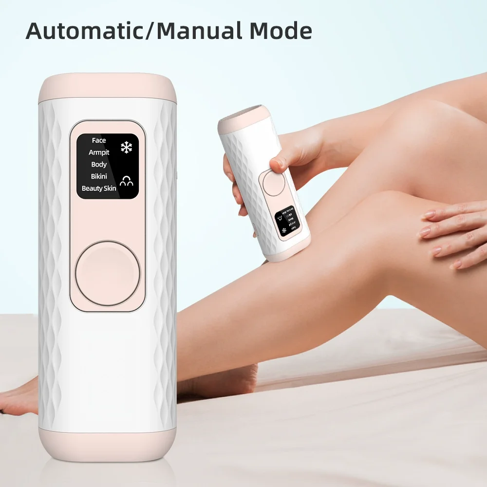 

IPL Hair Remover Laser Epilator Devices ICE Cooling 999900 Flashes 3 IN 1 Permanent Painless Whole Body Treament For Women Men