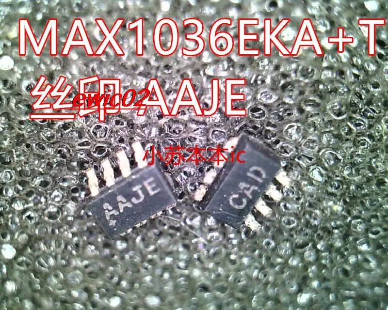 Original stock  MAX1036EKA+T MAX1036EKA MAX1036 AAJE SOT23-8