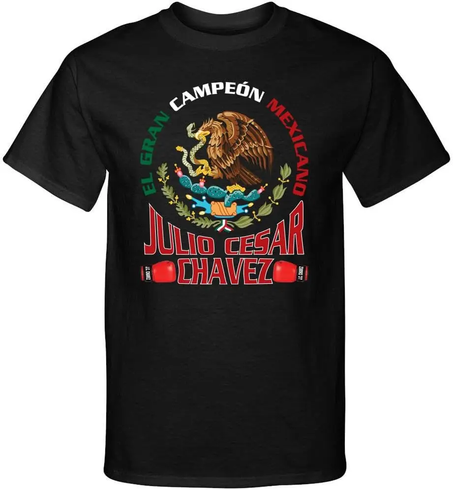 Julio Cesar Chavez Campeon Boxing  Fashion T Shirt Tees High Quality 100%Cotton Short Sleeve