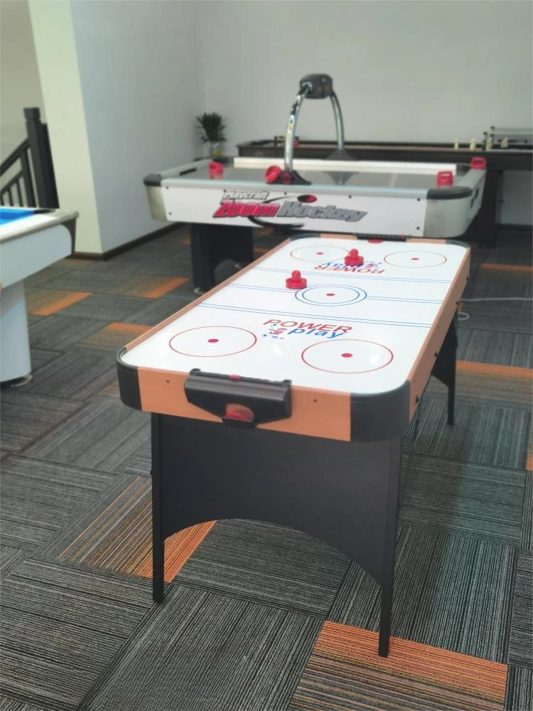 Table Ice Hockey Machine, Desktop Air Suspension Ball, Air Hockey Table, Standing and Folding Adult Standard Crouch