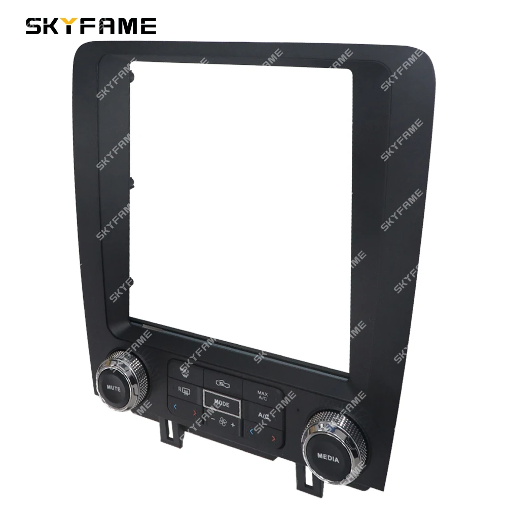 SKYFAME Car Frame Fascia Adapter Canbus Box Decoder Android Radio Dash Fitting Panel Kit For Ford Mustang