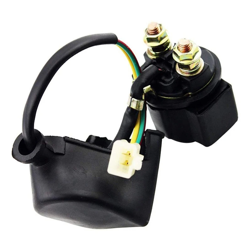 Ignition Coil Solenoid Relay Voltage Regulator 5-PIN CDI Box Spark Plug For 50Cc 70Cc 90Cc 110Cc 125Cc Go Kart Dirt Bike