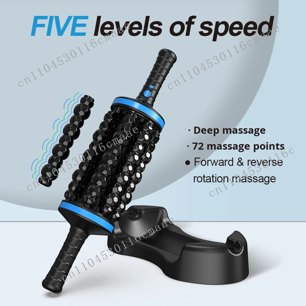 Ekang PL-699DC Whole Body Relief Deep Tissue and Muscle Relax Recovery Rechargeable Handheld Rolling Percussive Massager