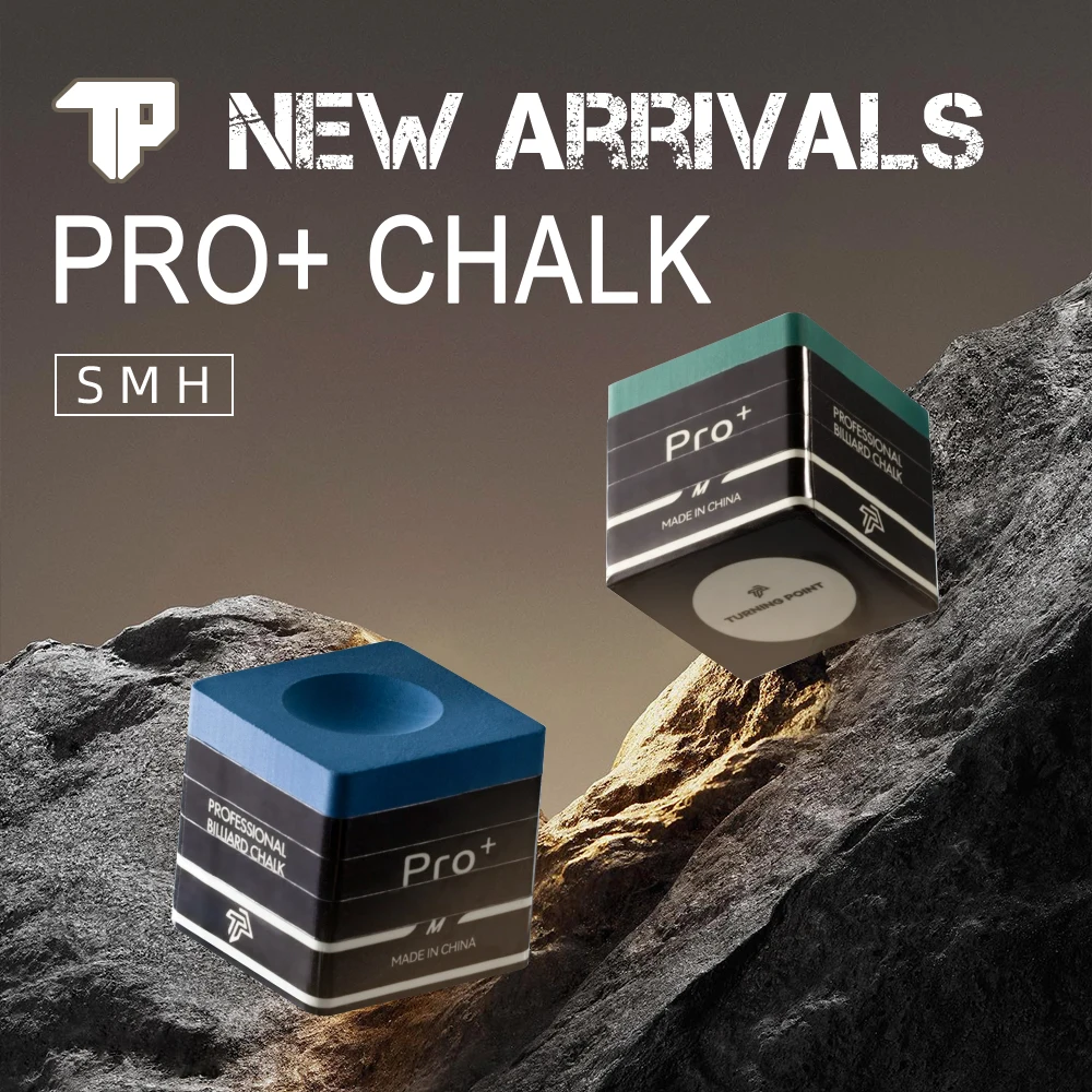 

TP-Turning Point PRO+ new Snooker Pool Chalk in Case, Professional Billiard, powder professional version billiard Accessories