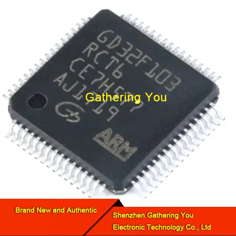 GD32F103RCT6 QFP64 ARM Microcontrollers - MCU 32-bit ARM Cortex -M3 MCU Brand New Authentic