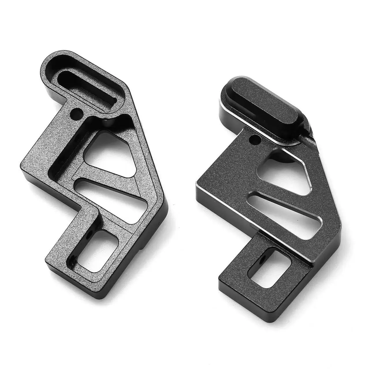 Aluminum Alloy Easy‑Install Rear Hanger Mounting Bracket, Universal Fit For RC Crawler Off‑Road Truck Model Vehicles