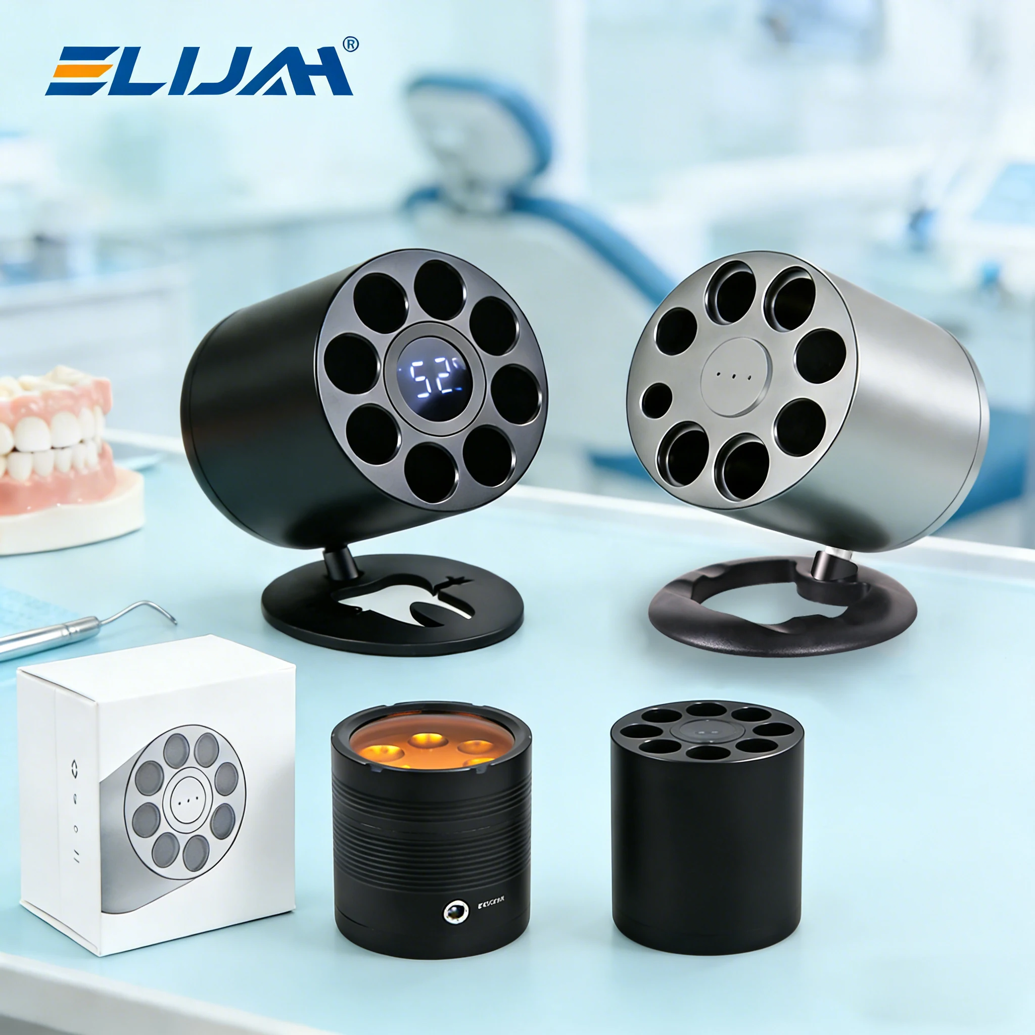 ELIJAH Dental Resin Heater Composite Material AR Heater Temperature Display Material Softener Warmer Dentist Equipment Tools