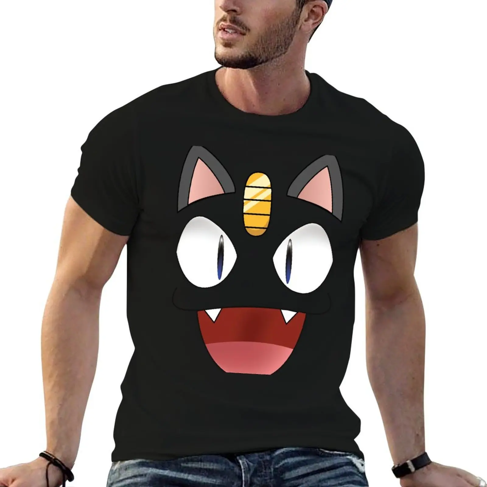 

Meow T-Shirt t shirt for man mens graphic t shirts T-Shirt