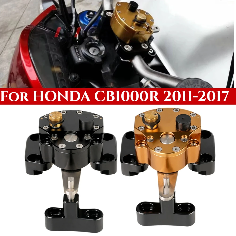 Steering Damper Stabilizer For HONDA CB1000R 2011-2017 CB 1000R Motorcycle Handlebar Clamp Bracket Reverse Safety Control Kit
