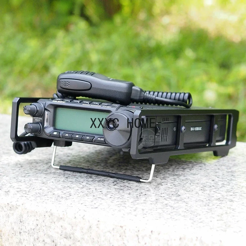 FT-891 shortwave radio tactical shield, Yaesu side handle, protective handle bracket outdoor