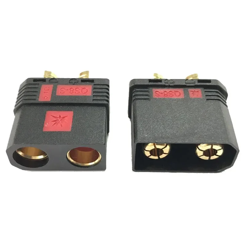 QS8-S Anti-funken Heavy Duty Batterie Stecker Gold Stecker Große Strom Stecker Für RC Auto Modell Landwirtschaft Drone