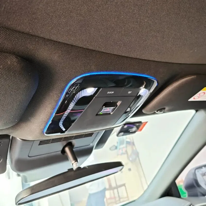 

Подходит для совершенно нового Camry 9 поколения XV80 2024 2025, окружающий свет на крыше, ледяной синий свет звездного неба.