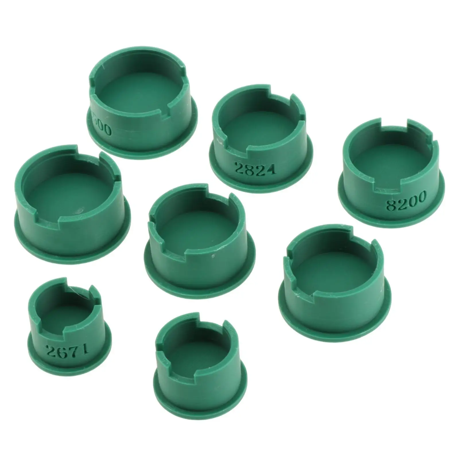 

8x держатель механизма часов, базовое оборудование для механического механизма часов, простой в использовании, стабильный крепежный зажим, инструмент для ремонта 2671 2892