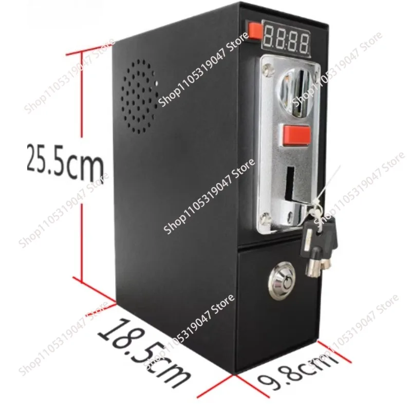 Coin Operared Timer Control Box with 6 Kinds Coins Acceptor Selector for Washing Machine DG600F