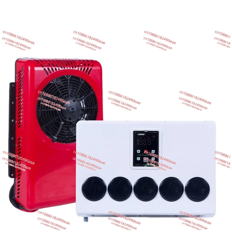 

Backpack parking air conditioner 24v car RV construction vehicle excavator 12v large truck frequency conversion mute