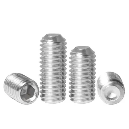 20pcs M6 Allen concave end screws hex socket headless grups screw tightly set grup bolts stainless steel bolt  4mm-50mm long