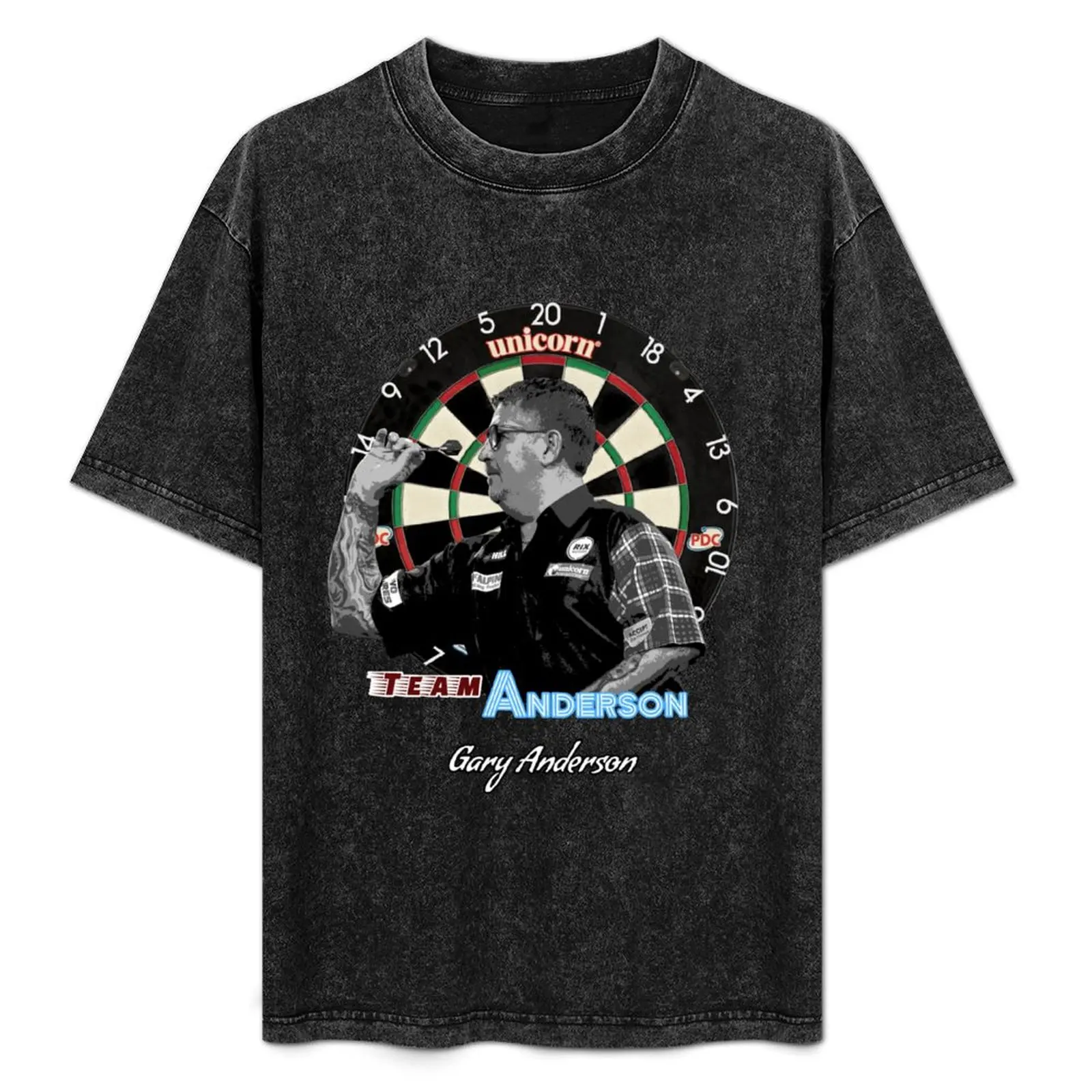 

Gary Anderson The Flying Scotsman T-Shirt Plus Size Quick Dry Sports Tee
