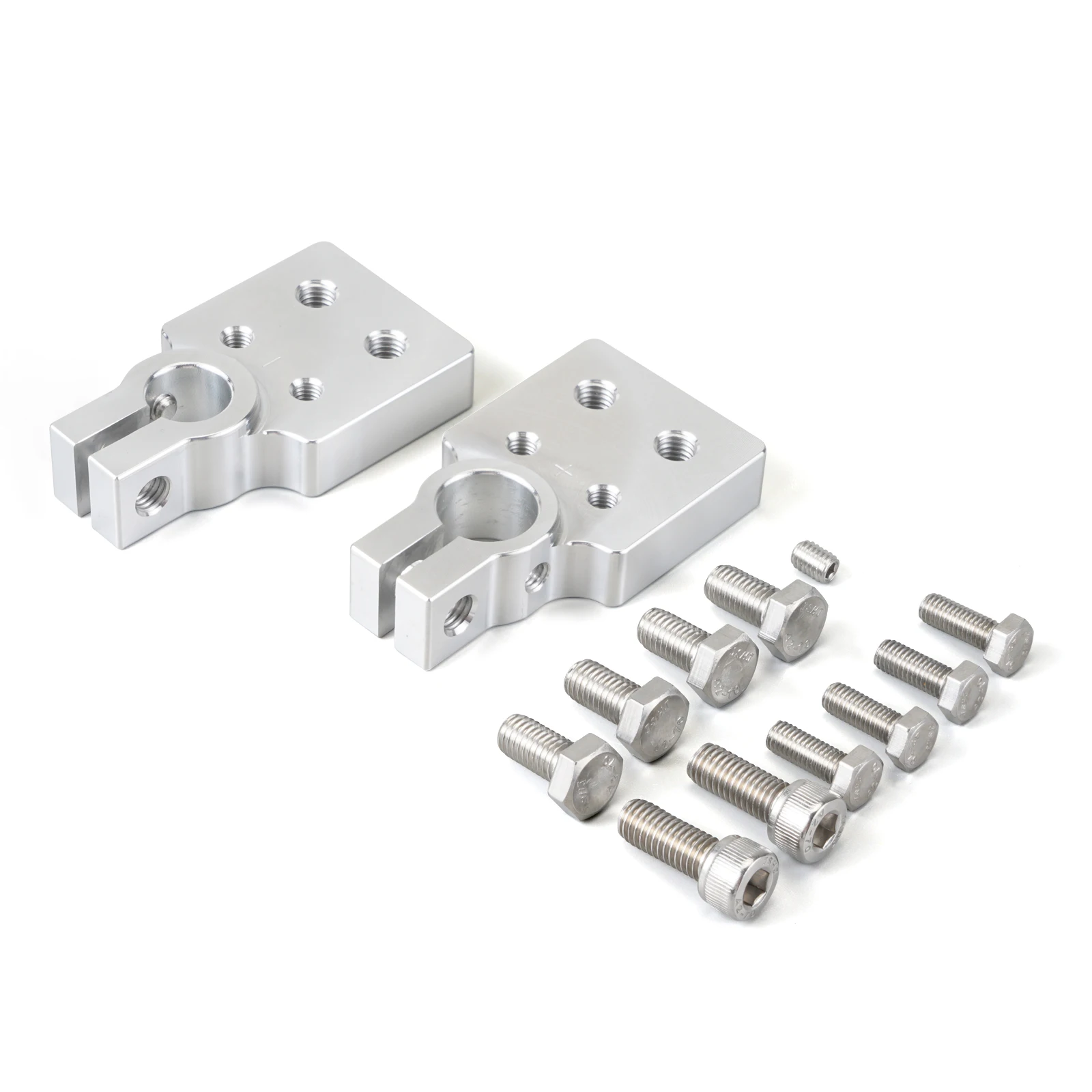 4 Spot Flat Battery Modified Terminal Set For Standard SAE Post Style Batteries For 4/0 AWG lugs and down For Northstar AGM35..