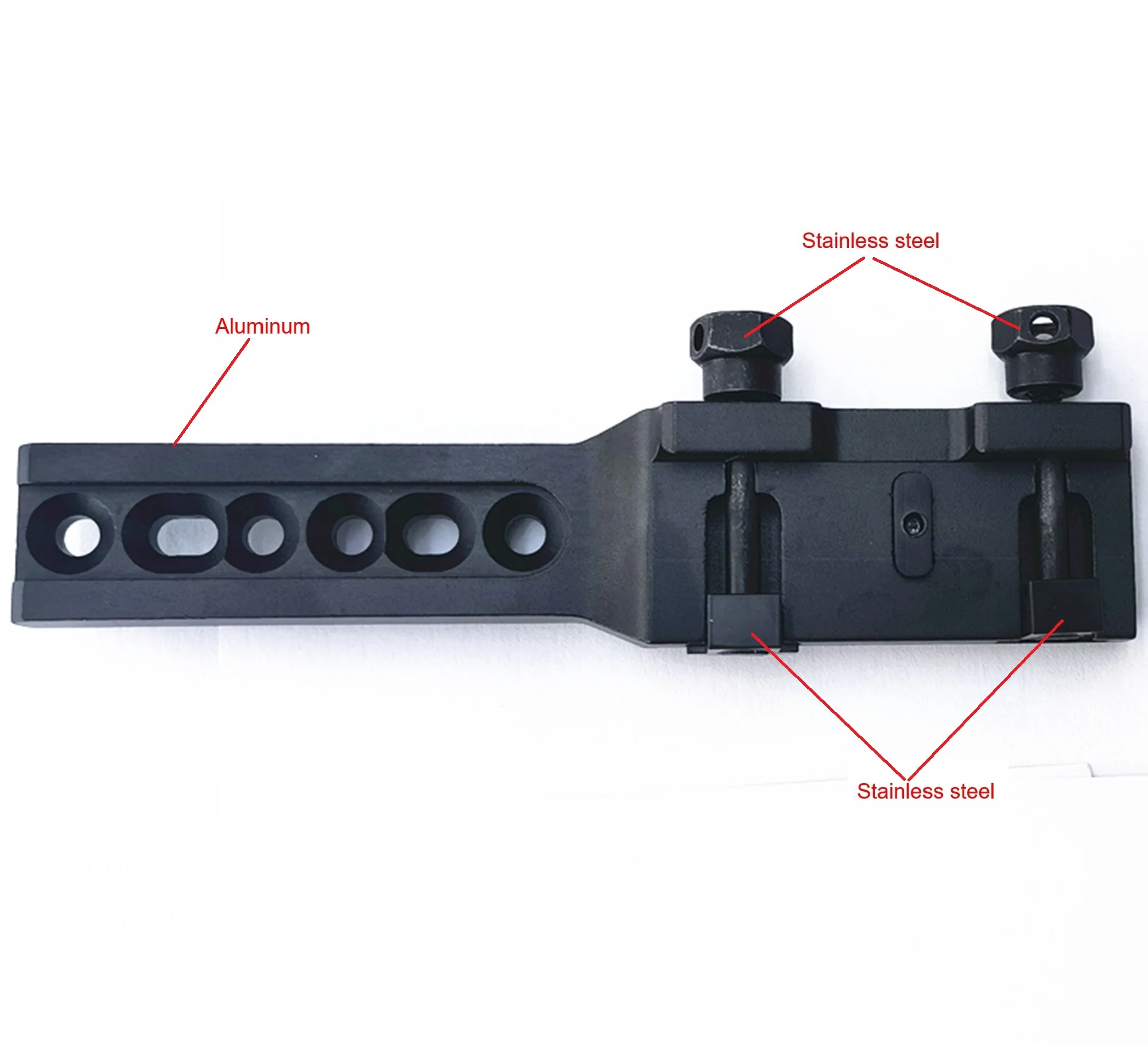 Montagem em trilho de 11 mm e 20 mm para HAP HAWK SCOPE PARD ZULUS NVH base adaptadora de escopo de visão noturna