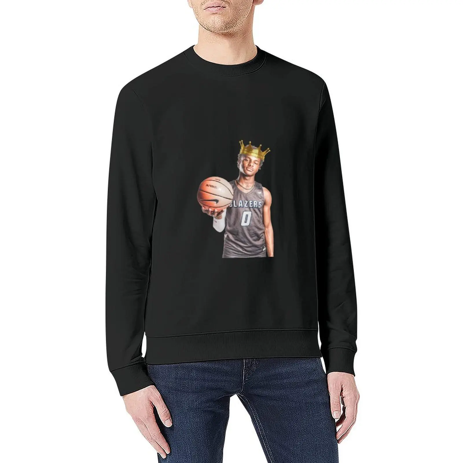 الملك بروني البلوز الرجال ملابس الخريف الرجال العرق قميص مجموعة الرجال ارتداء الخريف سترة الرجال أنيمي البلوز #5