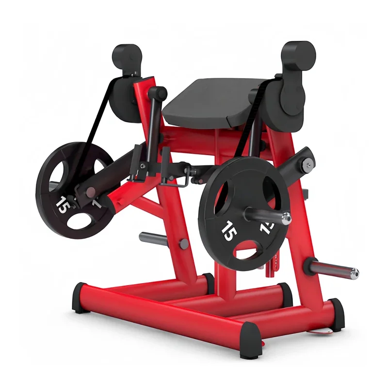 Professional Gym Club Use Fitness Equipment Commercial Grade Machine Plate Loaded Seated Biceps Curl