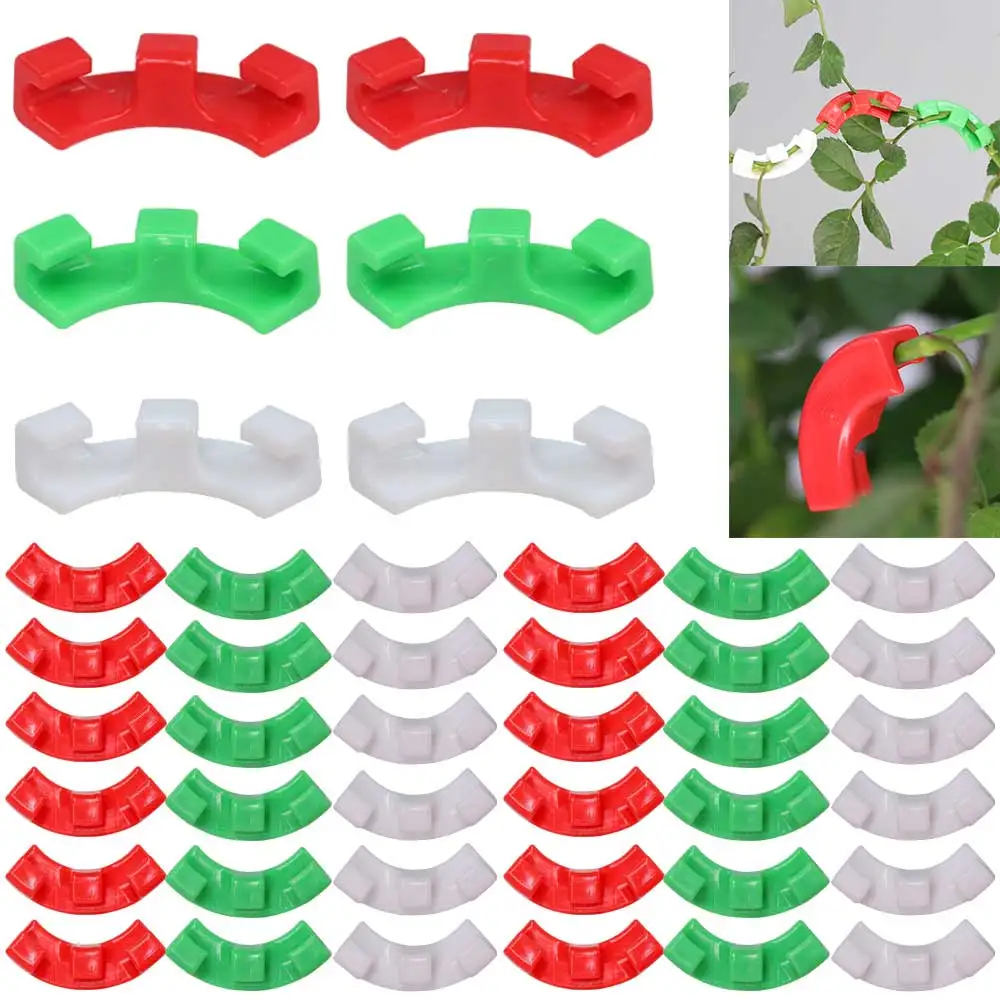 

15PCS Gardening Fixer 90 Degree Plant Bender Trainer Plant Support Guides For Plants Clip Bending Twig Clamp Branche Accessories