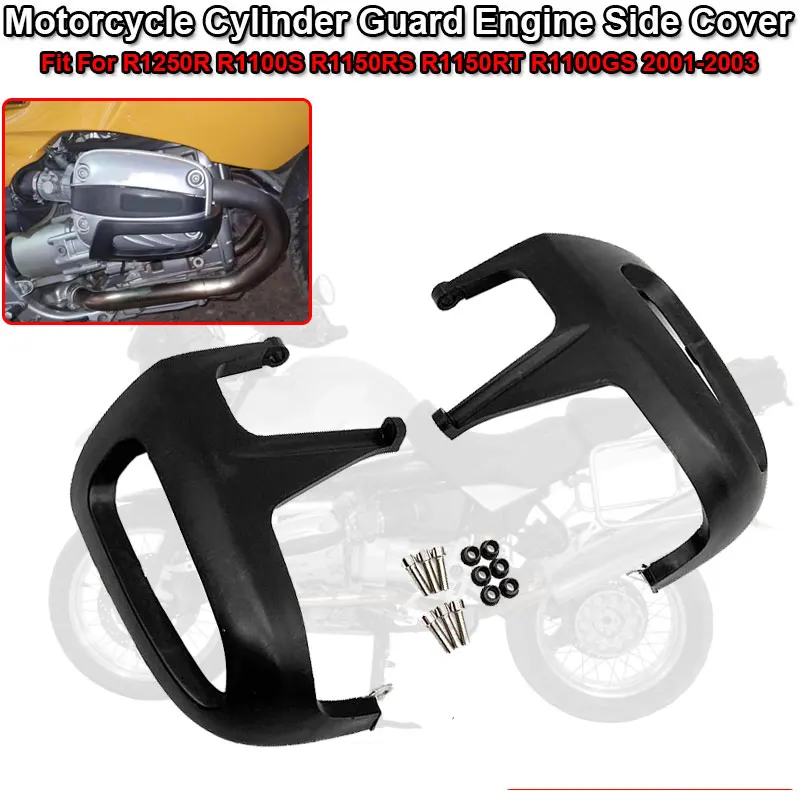 R1150 RT RS R Motorcycle Cylinder Head Protector Fit For BMW R1150RT R1150R R1150RS R1100GS 2001 02 2003 Engine Guard Side Cover